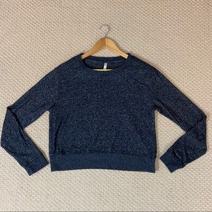 EUC Marled Gray LLD Crewneck Sweater